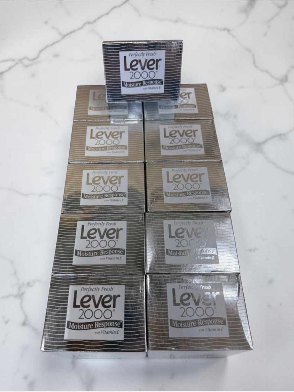 Lever 2000 Bar Soap Perfectly Fresh Moisture Response Lot Of 11 Vintage NOS